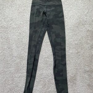 Camo lulu leggings - repost